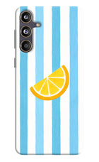 Summer Lemon Samsung F55 5G Hard Case Back Cover by Casekaro