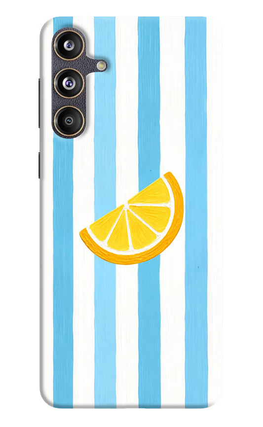 Summer Lemon Samsung F55 5G Hard Case Back Cover by Casekaro