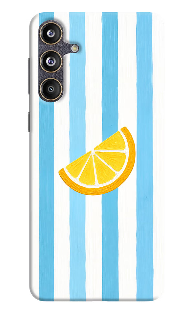 Summer Lemon Samsung F55 5G Hard Case Back Cover by Casekaro
