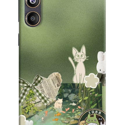 Aesthetic anime Samsung F55 5G Hard Case Back Cover by Casekaro