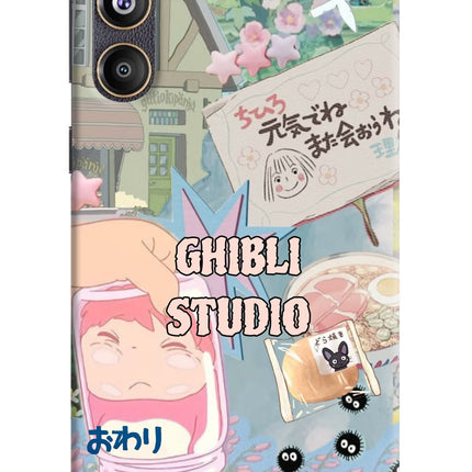 Studio Ghibli Samsung F55 5G Hard Case Back Cover by Casekaro