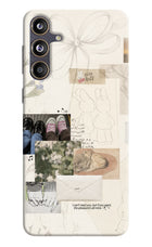 Soft Aesthetic Samsung F55 5G Hard Case Back Cover by Casekaro