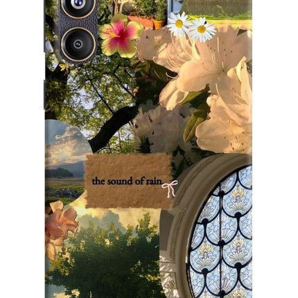 Rain Samsung F55 5G Hard Case Back Cover by Casekaro