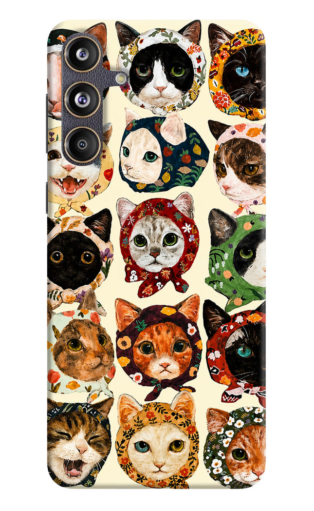 Cool Cat Samsung F55 5G Hard Case Back Cover by Casekaro