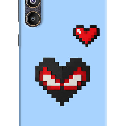 Peter Heart Samsung F55 5G Hard Case Back Cover by Casekaro