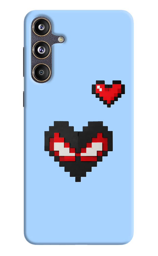 Peter Heart Samsung F55 5G Hard Case Back Cover by Casekaro