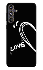Love Line Samsung F55 5G Hard Case Back Cover by Casekaro