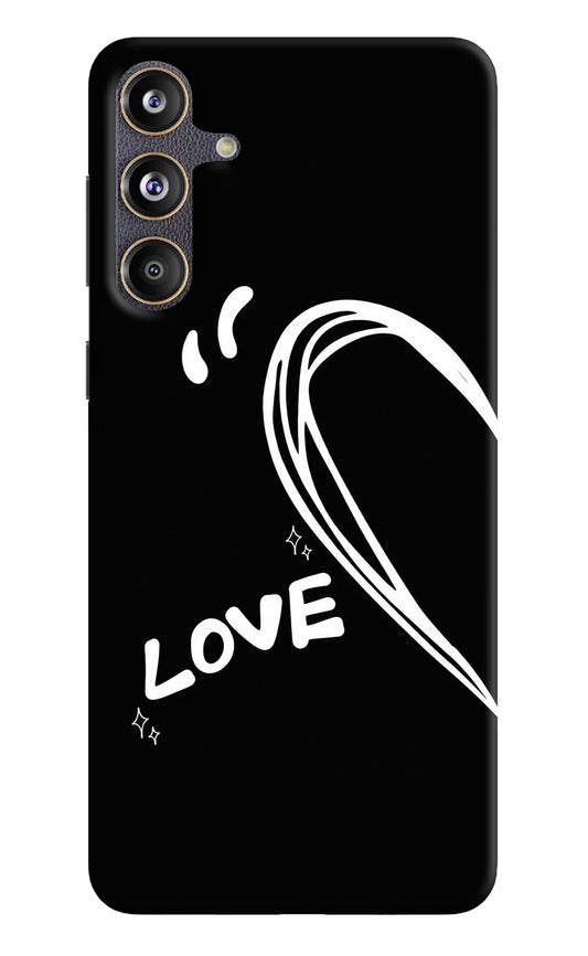 Love Line Samsung F55 5G Hard Case Back Cover by Casekaro