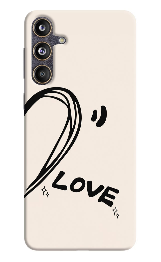 Soul Line Samsung F55 5G Hard Case Back Cover by Casekaro