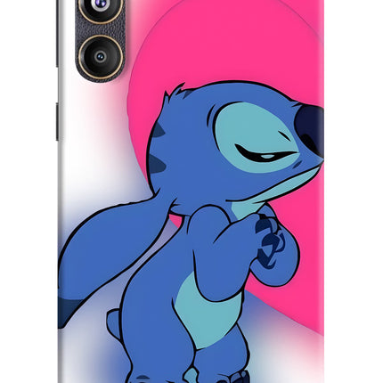 Stitch Hug Samsung F55 5G Hard Case Back Cover by Casekaro