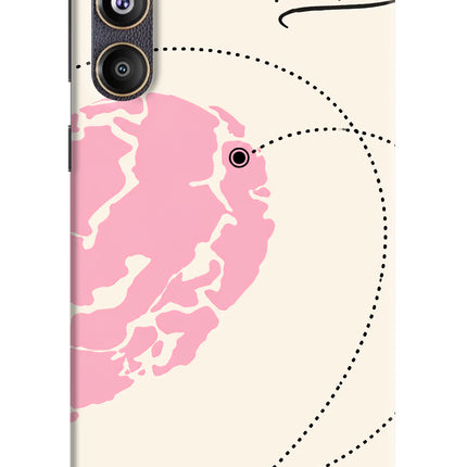 Miss Orbit Samsung F55 5G Hard Case Back Cover by Casekaro