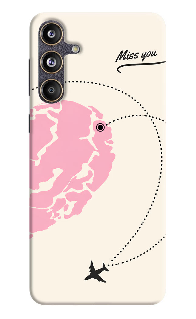 Miss Orbit Samsung F55 5G Hard Case Back Cover by Casekaro