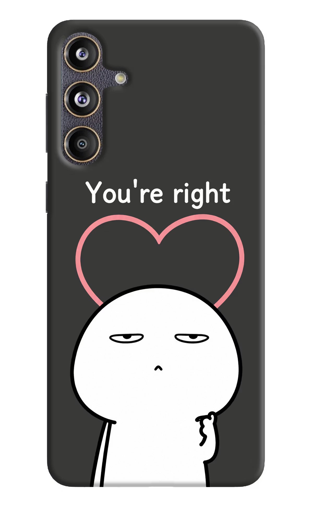 You're Right Samsung F55 5G Back Cover