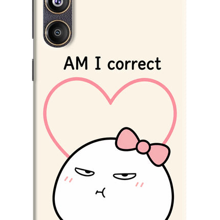 Always Right Samsung F55 5G Hard Case Back Cover by Casekaro