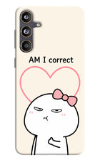 Always Right Samsung F55 5G Hard Case Back Cover by Casekaro