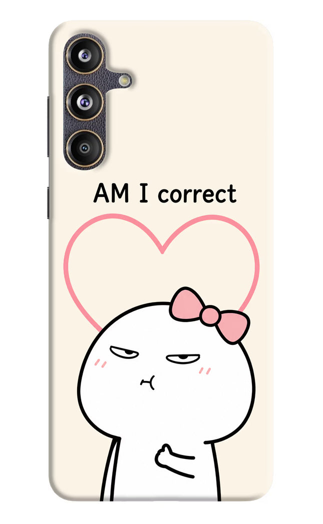 Always Right Samsung F55 5G Hard Case Back Cover by Casekaro