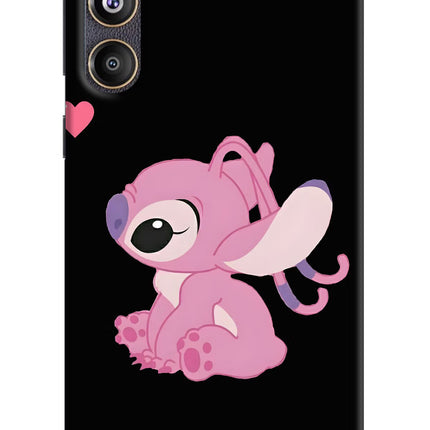 Angel Crush Samsung F55 5G Hard Case Back Cover by Casekaro