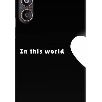 This World Samsung F55 5G Hard Case Back Cover by Casekaro