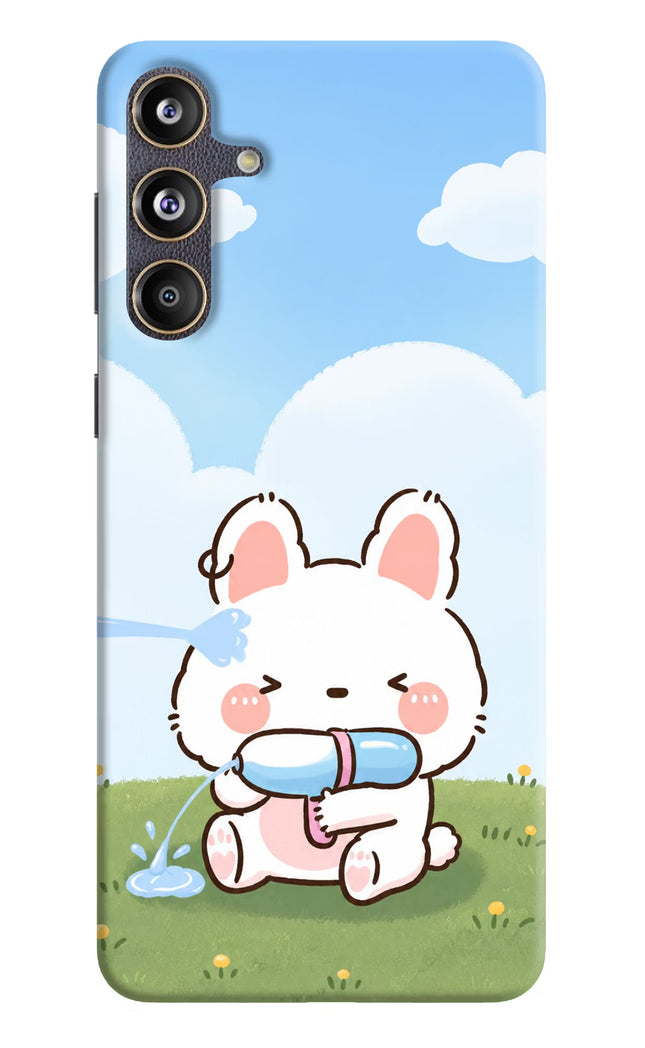 Bunny Treat Samsung F55 5G Hard Case Back Cover by Casekaro