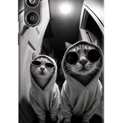 Hood Cats Samsung F55 5G Hard Case Back Cover by Casekaro