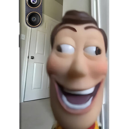 Side Eye Woody Samsung F55 5G Hard Case Back Cover by Casekaro