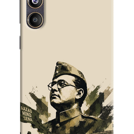 Netaji Rising Samsung F55 5G Hard Case Back Cover by Casekaro