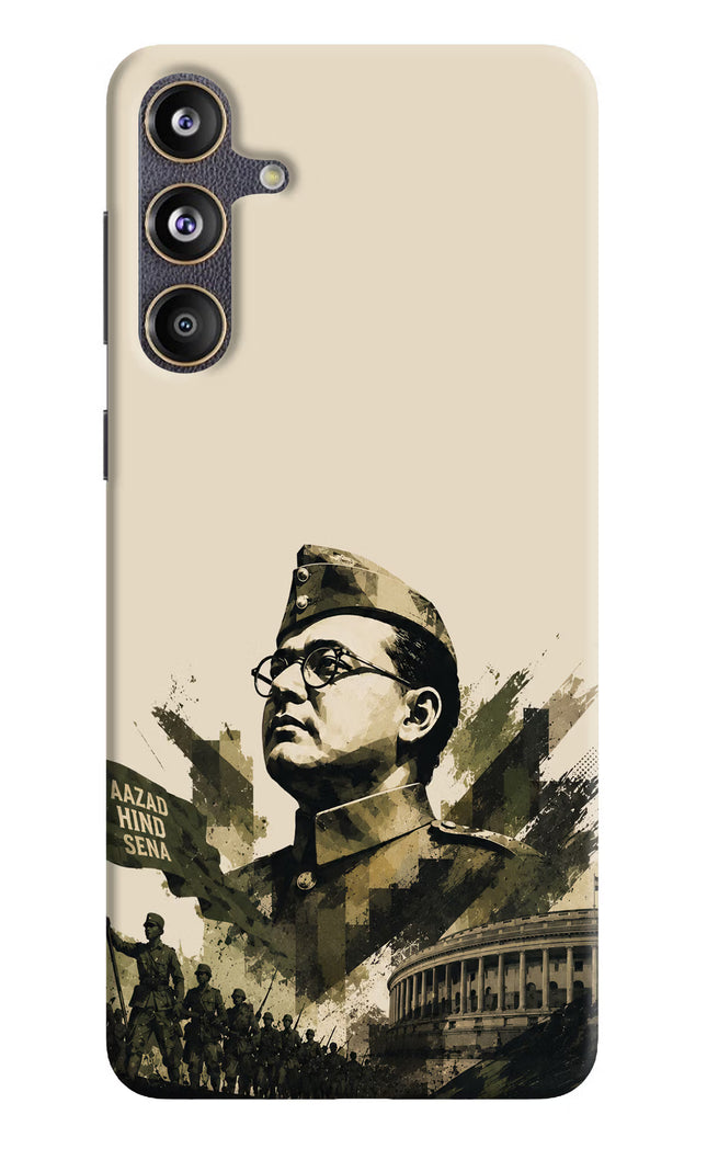 Netaji Rising Samsung F55 5G Hard Case Back Cover by Casekaro