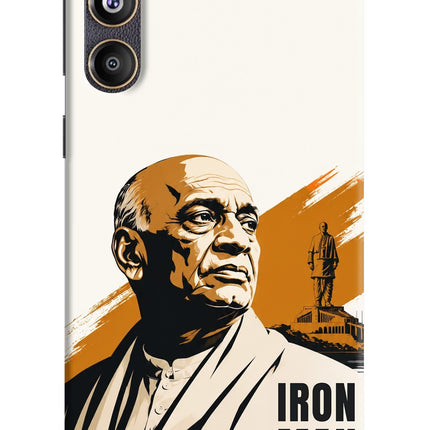 Sardar Patel Iron Will Samsung F55 5G Hard Case Back Cover by Casekaro