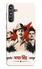 Bhagat Singh Trio Samsung F55 5G Hard Case Back Cover by Casekaro