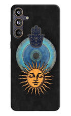 Divine Sun Samsung F55 5G Hard Case Back Cover by Casekaro