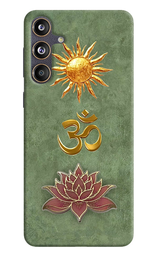 Om & Lotus Samsung F55 5G Back Cover