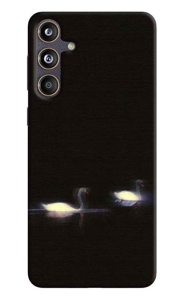 Silent Swans Samsung F55 5G Hard Case Back Cover by Casekaro