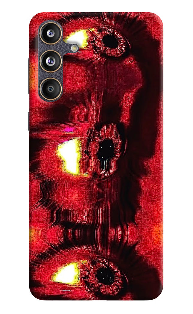 Fire Eye Samsung F55 5G Hard Case Back Cover by Casekaro