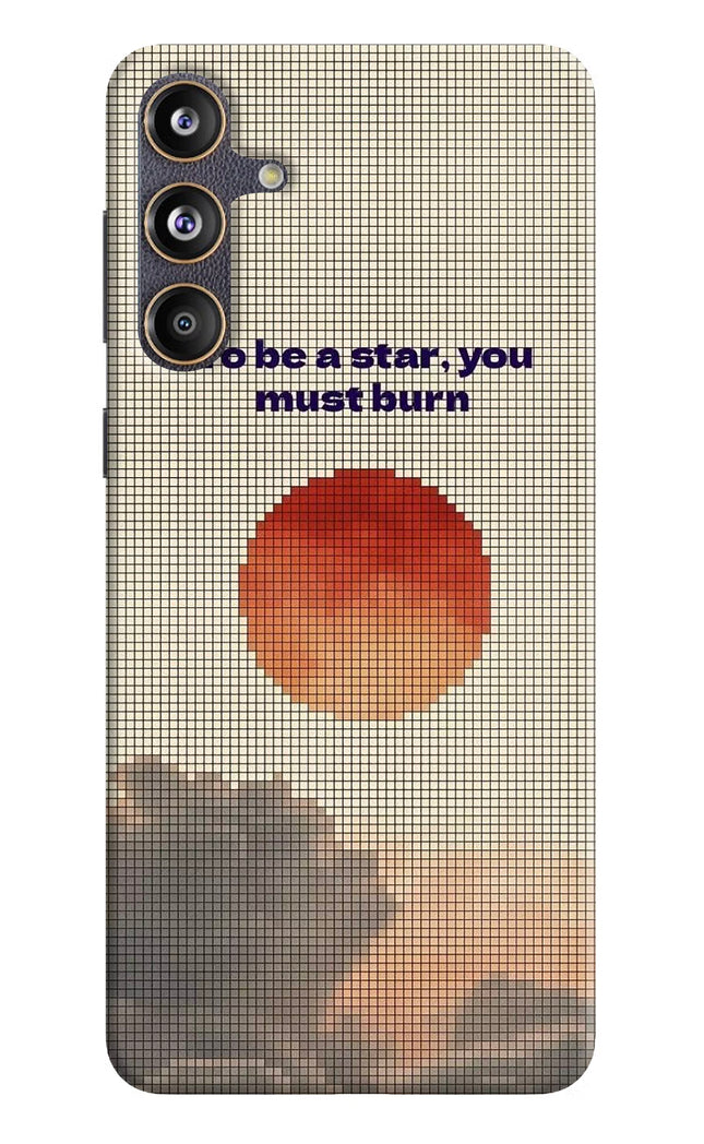 Pixel Sun Samsung F55 5G Hard Case Back Cover by Casekaro