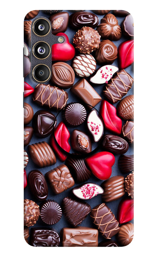 Chocolates Samsung F55 5G Pop Case by Casekaro