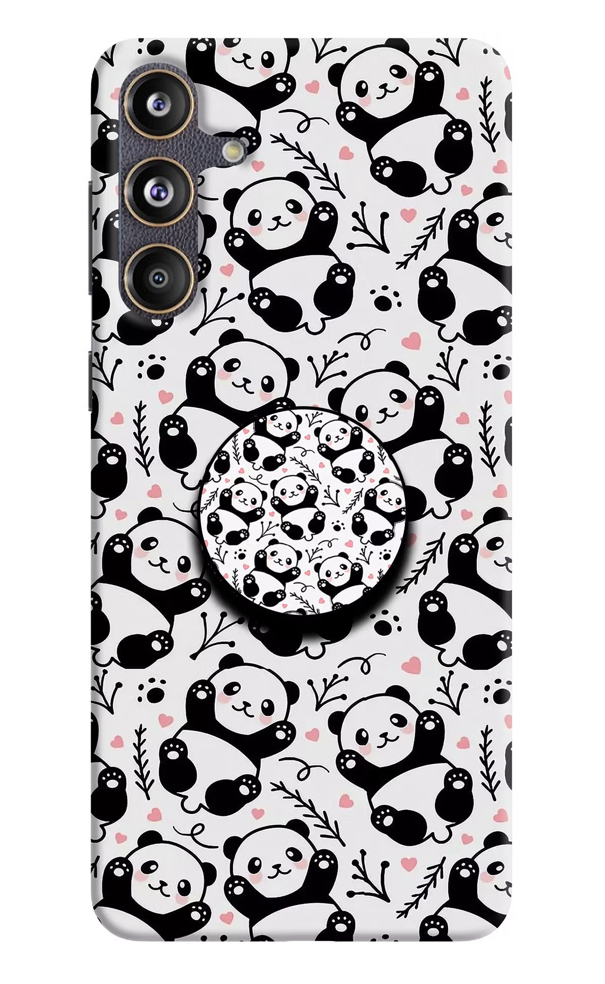 Cute Panda Samsung F55 5G Pop Case by Casekaro