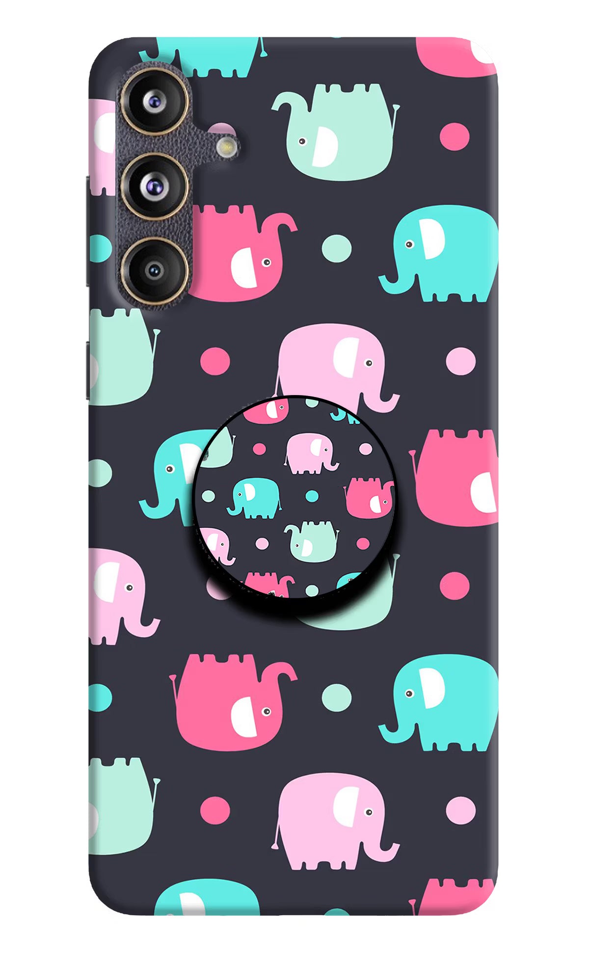Baby Elephants Samsung F55 5G Pop Case by Casekaro