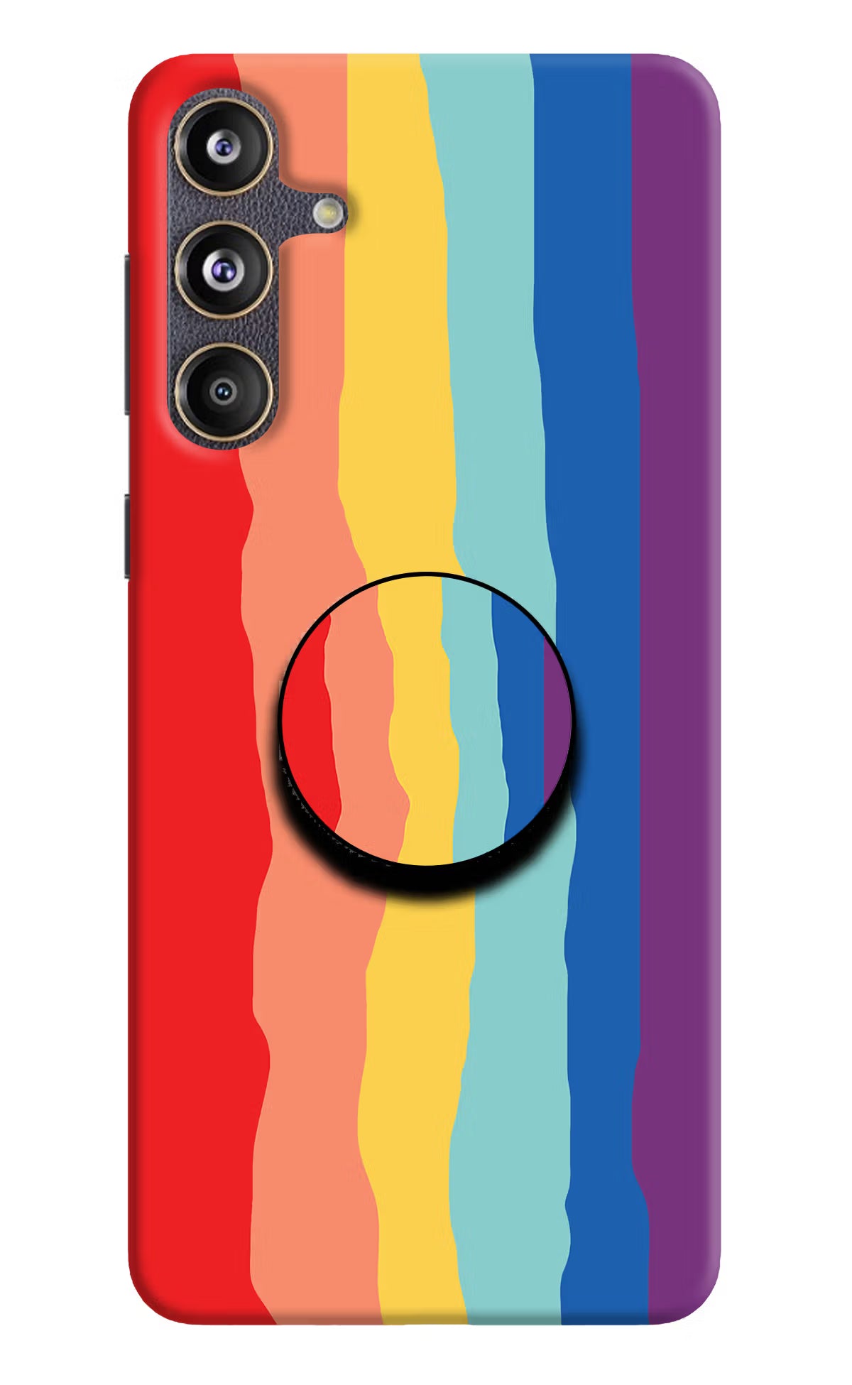 Rainbow Samsung F55 5G Pop Case by Casekaro