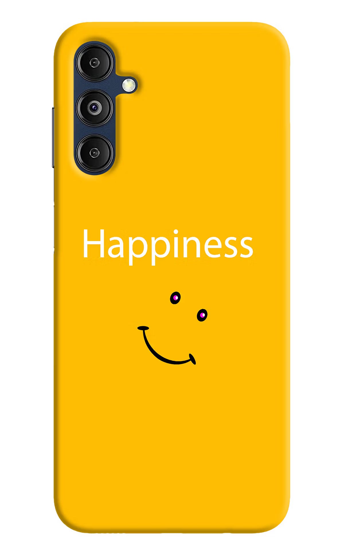 Happiness With Smiley Samsung M14 5G Hard Case Back Cover by Casekaro