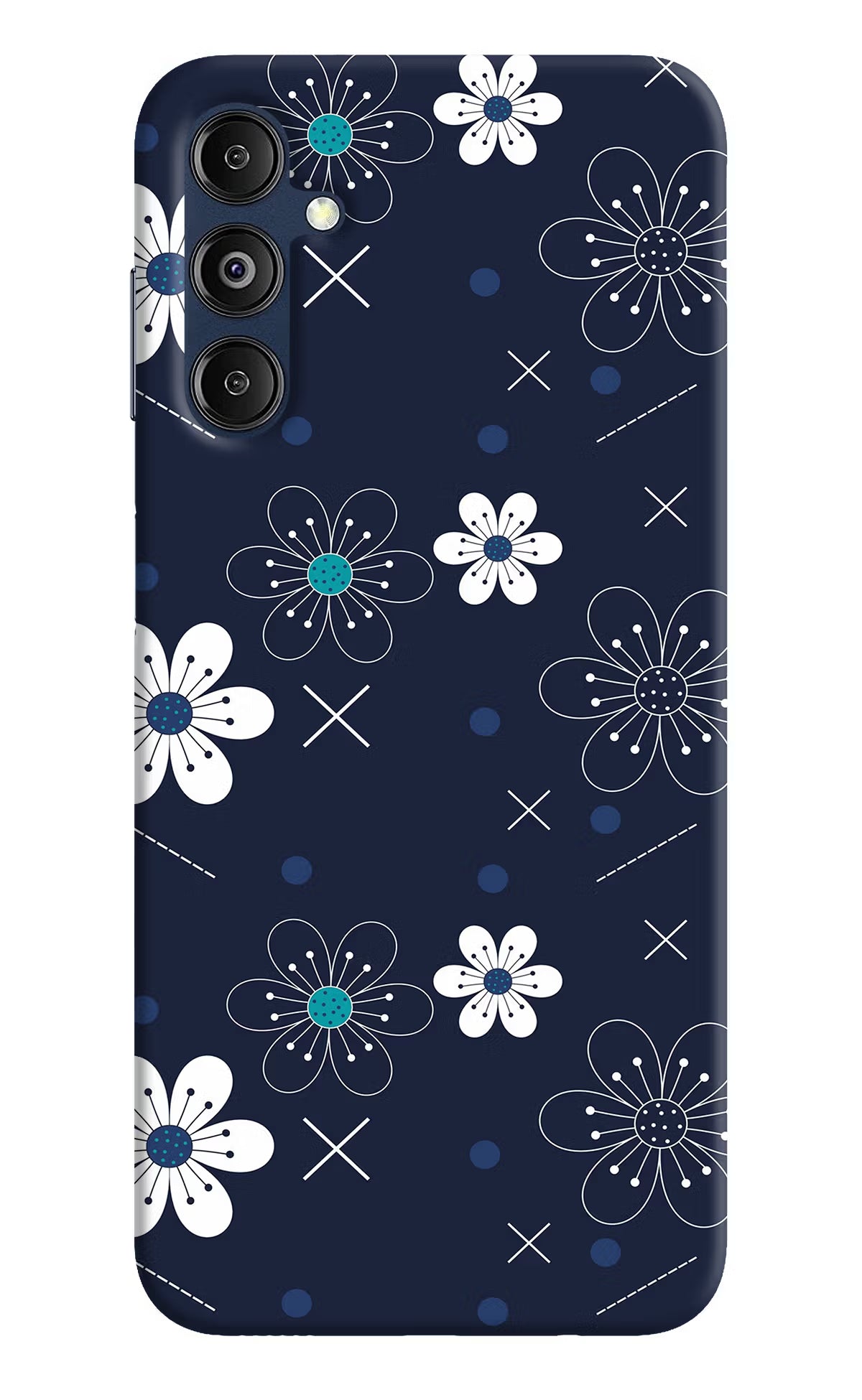 Flowers Samsung M14 5G Hard Case Back Cover by Casekaro