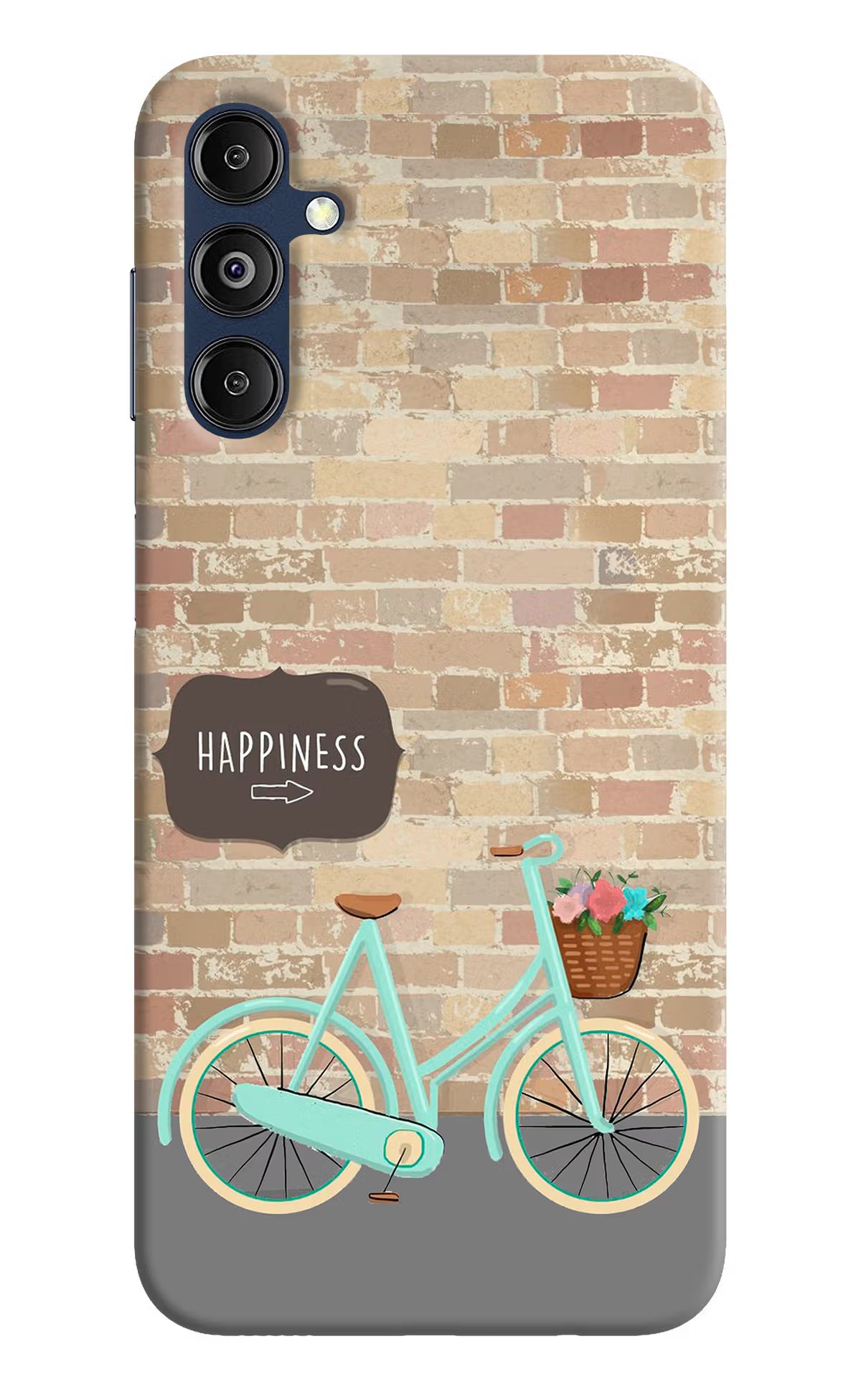 Happiness Artwork Samsung M14 5G Hard Case Back Cover by Casekaro