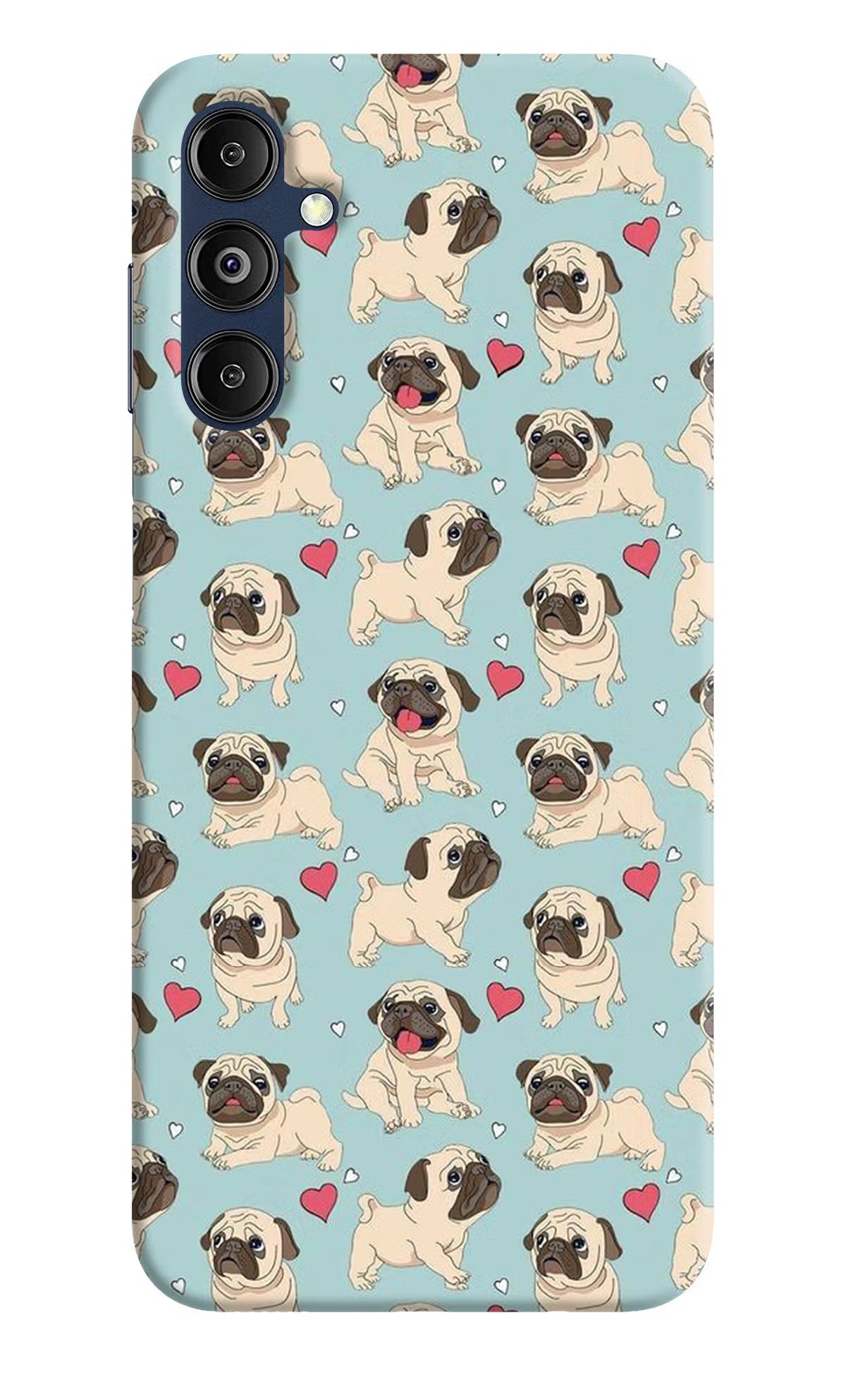 Pug Dog Samsung M14 5G Hard Case Back Cover by Casekaro