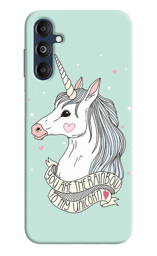 Unicorn Wallpaper Samsung M14 5G Hard Case Back Cover by Casekaro