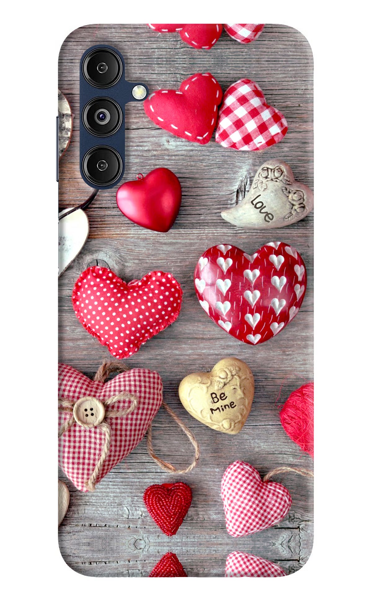 Love Wallpaper Samsung M14 5G Hard Case Back Cover by Casekaro