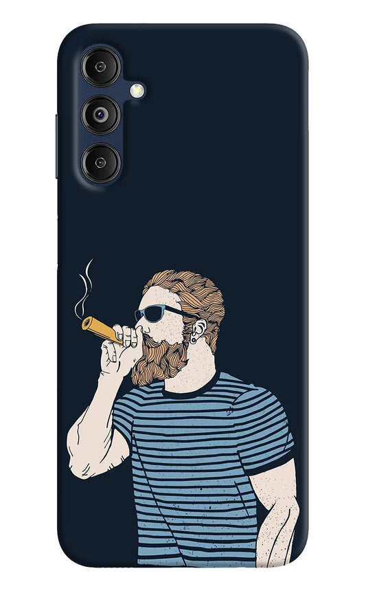 Smoking Samsung M14 5G Hard Case Back Cover by Casekaro