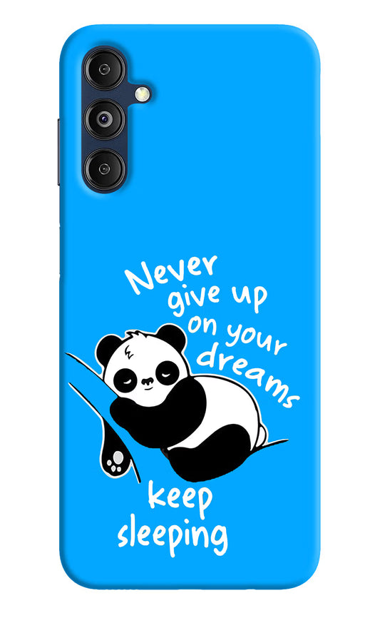 Keep Sleeping Samsung M14 5G Hard Case Back Cover by Casekaro