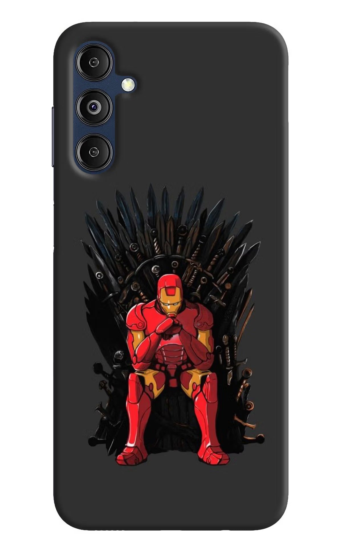 Ironman Throne Samsung M14 5G Hard Case Back Cover by Casekaro
