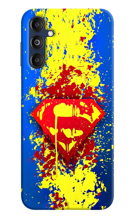 Superman logo Samsung M14 5G Hard Case Back Cover by Casekaro