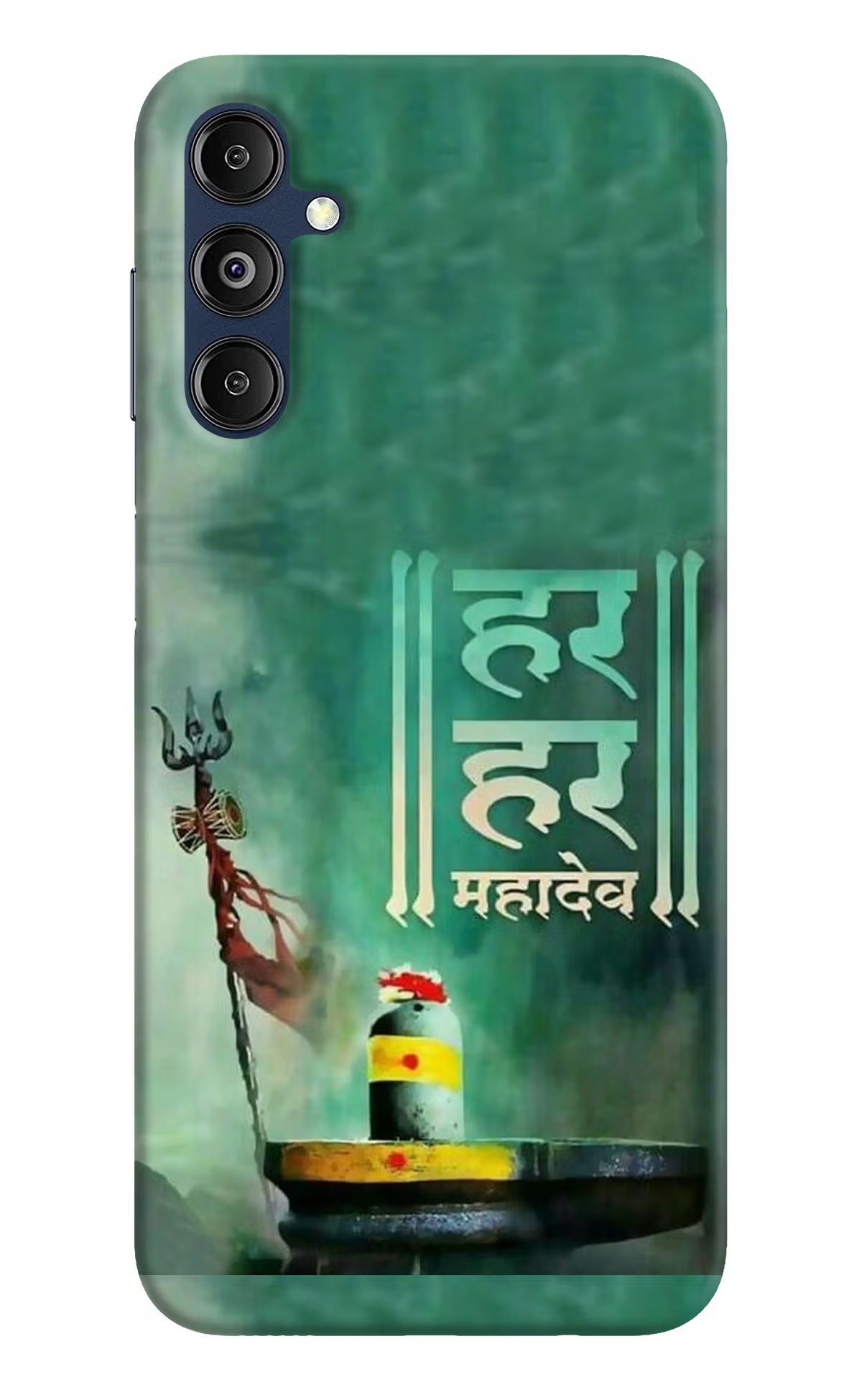 Har Har Mahadev Shivling Samsung M14 5G Hard Case Back Cover by Casekaro