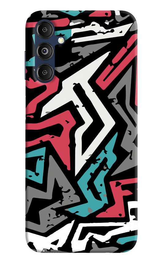 Geometric Graffiti Samsung M14 5G Hard Case Back Cover by Casekaro